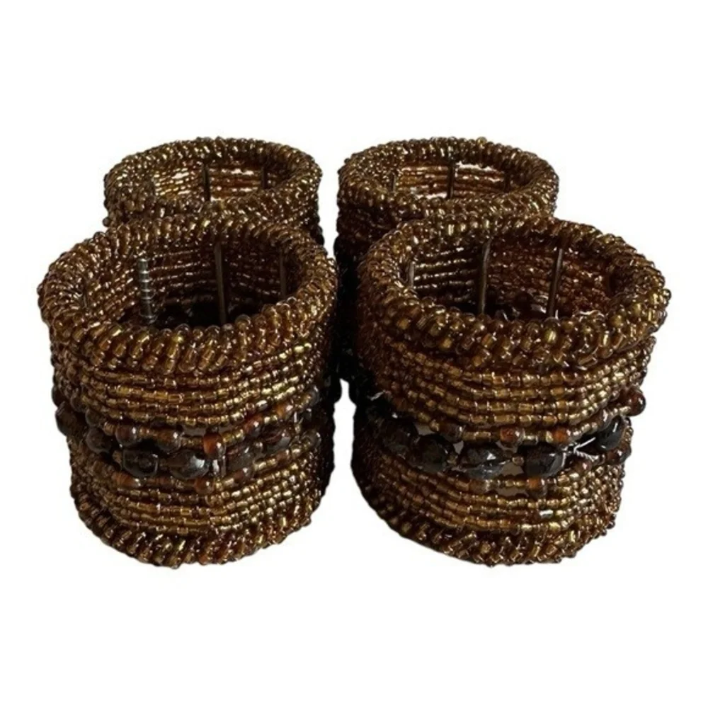 Handmade vintage brown